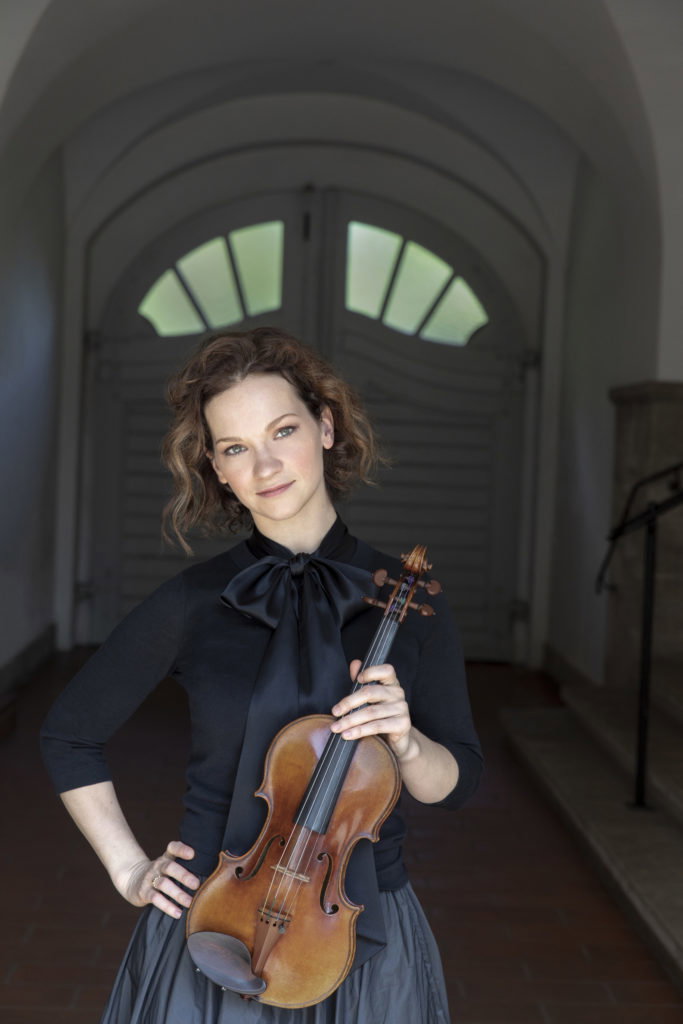 Violinist Hilary Hahn will play a benefit concert for the Haitian Orchestra Institute in Park City,  Sept. 14, 2021 (photo by Dana Van Leeuwen)